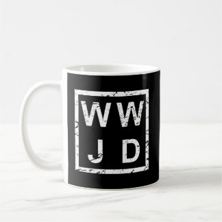 Snyggt Wwjd Kaffemugg