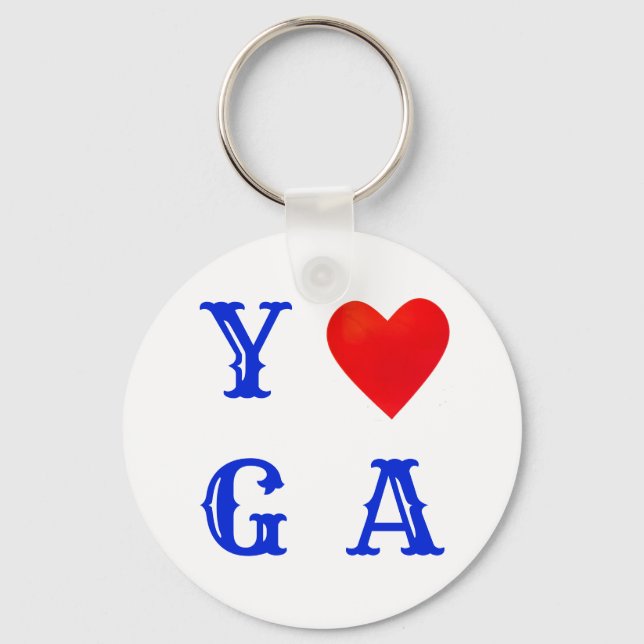 Snyggt Yoga Nyckelring (Framsida)