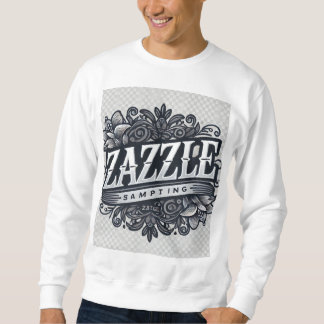 Snyggt Zazzle Store-Logotyp Lång Ärmad Tröja