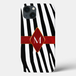Snyggt Zebra tryck Monogram