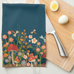 Snyggten Anpassat namn för chic Färgat svamprum Kökshandduk<br><div class="desc">Chic Personlig Blommigt Mushroom Mönster Modern kökshandduk. De här färglösa kökshanddukarna är perfekt att lägga till en kopp färg i ditt kök. . Gör dem unika genom att lägga till ditt namn. Koppla ihop det med flaska i vin och ge en underbar personlig till vänner, familj, medarbetare, grannar osv. Anpassningsbarna...</div>