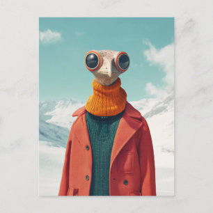 Snyggten Avian Adventurer Vykort