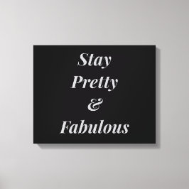 Snyggten behåller söt och fantastisk arbetsyta canvastryck