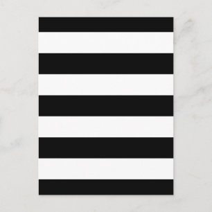 Snyggten Black and White Rand Vykort