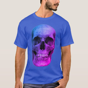 Snyggten Blått popup-återfyllnadsvärde T Shirt