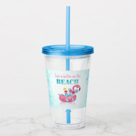 Snyggten Cute Mouse Beach Take Away Mugg