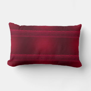 Snyggten finare & Elegant Red Background Lumbarkudde