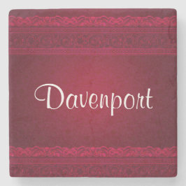 Snyggten finare & Elegant Red Background Stenunderlägg