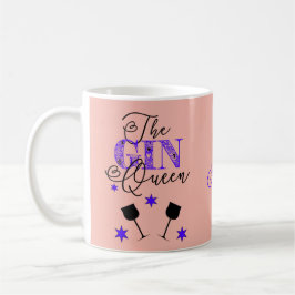 Snyggten Gin Queen Rosa Kaffemugg