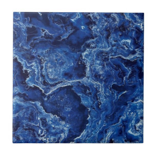 Snyggten Modern Elegant i blå marmor Kakelplatta