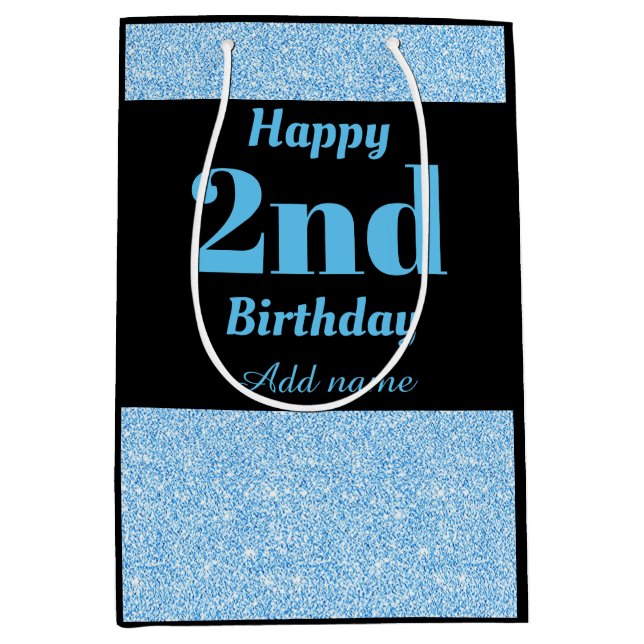 Snyggten personifierade 2nd födelsedaggåvan hänger (Framsidan)