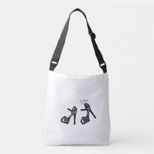 Snyggten skor trycket - auberginepläd