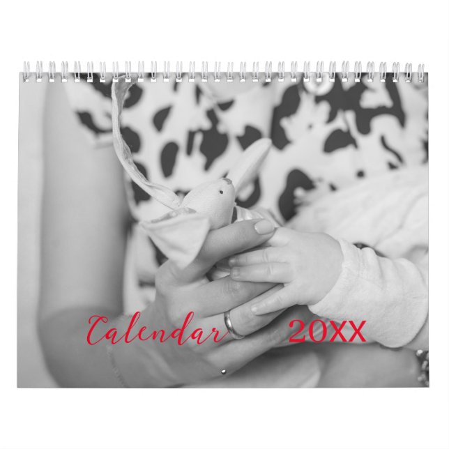 Snyggtens anpassade återställer fotokalender. kalender (Omslag)