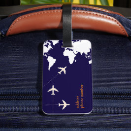 Snyggtens flygplansresa bagagebricka