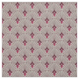 Snyggtens geometriska mönster, art deco. tyg