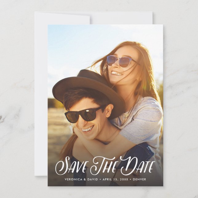 Snyggtens handskrivna foto Spara datum Spara Datumet (Framsida)