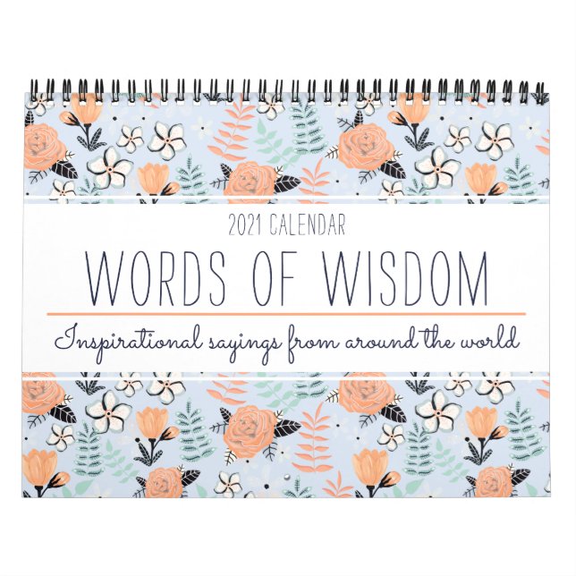 Snyggtens inspirationsoffert Botaniska Blommigten  Kalender (Omslag)