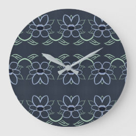 Snyggtens klocka med marint blått