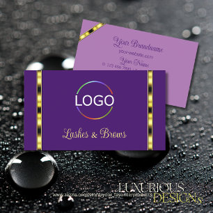 Snyggtens Lila och Lilac med Logotypens Profession Visitkort