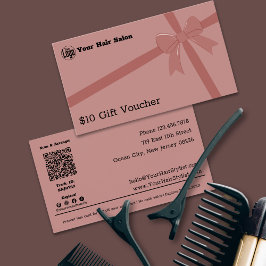 Snyggtens Logotyp QR-kod - menyfliksområde $10 gif Visitkort
