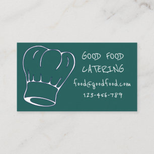 Snyggtens moderna höftkock catering visitkort