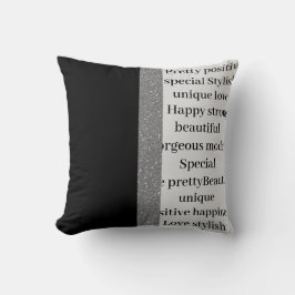 Snyggtens moderna unika kudde