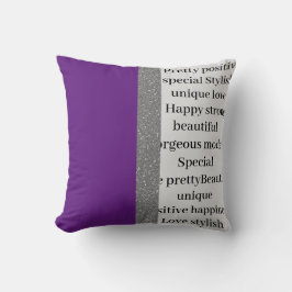 Snyggtens moderna unika kudde