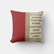 Snyggtens moderna unika kudde