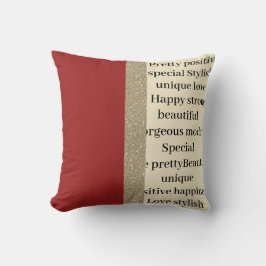 Snyggtens moderna unika kudde