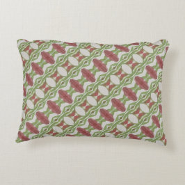 Snyggtens mönstrade design prydnadskudde