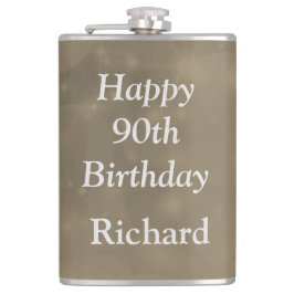 Snyggtens personlig 90:e födelsedag fickplunta