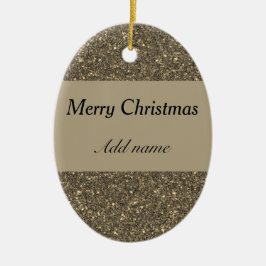 Snyggtens personlig - lägg till namn-julprydnad julgransprydnad keramik