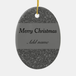 Snyggtens personlig - lägg till namn-julprydnad julgransprydnad keramik