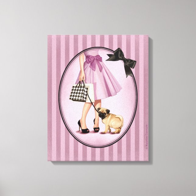 Snyggtens promenad canvastryck (Framsida)