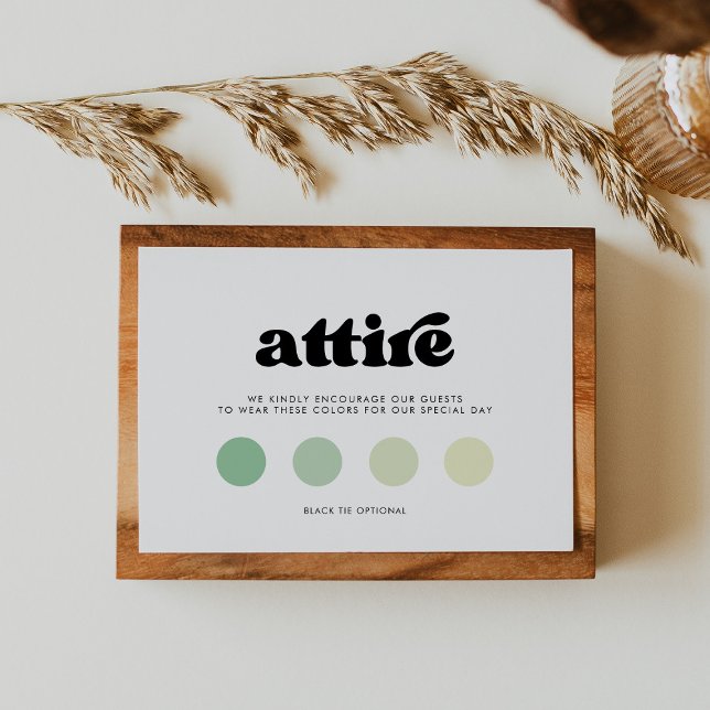 Snyggtens reflexfärg, svart och vit Bröllop-attity Tilläggskort (Skapare uppladdad)