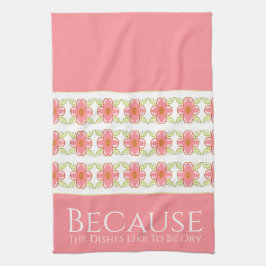 Snyggtens  Rosa Kökshandduk