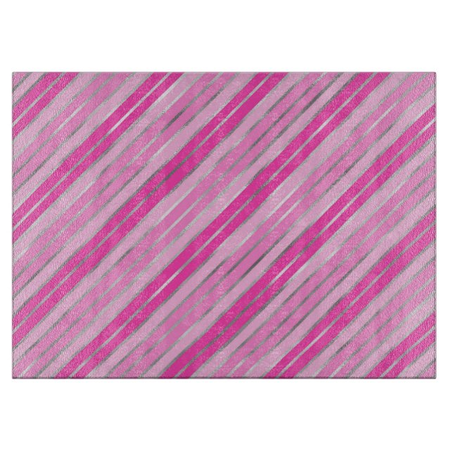 Snyggtens Rosa och Silver Foil-Randen (Framsidan)