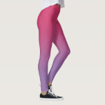 Snyggtens Rosa till Lila övertoning Leggings<br><div class="desc">Rosa av snyggtens mörk till ljusgradient ger ett modernt,  färgstarkt utseende på vardroppen.

Om du vill se minsta ombré-design för andra objekt klickar du på länken "Rocklawn Arts".

© Claire E. Skinner,  alla Höger reserverade.</div>