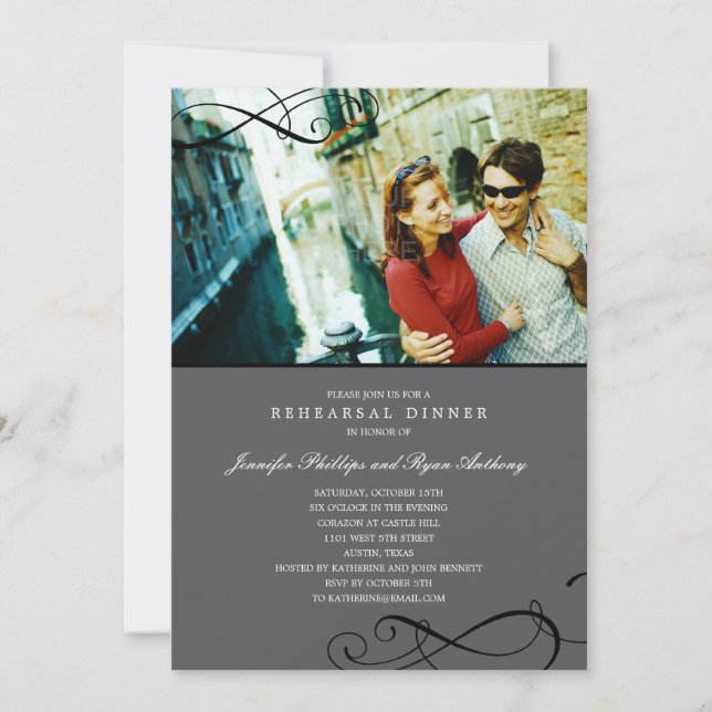 Snyggtens Scrollsar - repetitionsmiddag eller Möhi Inbjudningar (Framsida)