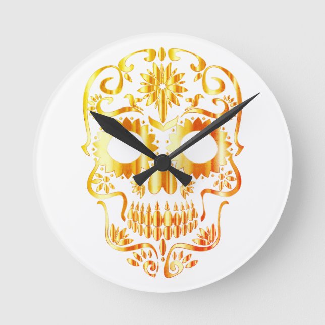 Snyggtens skallklocka rund klocka (Framsida)