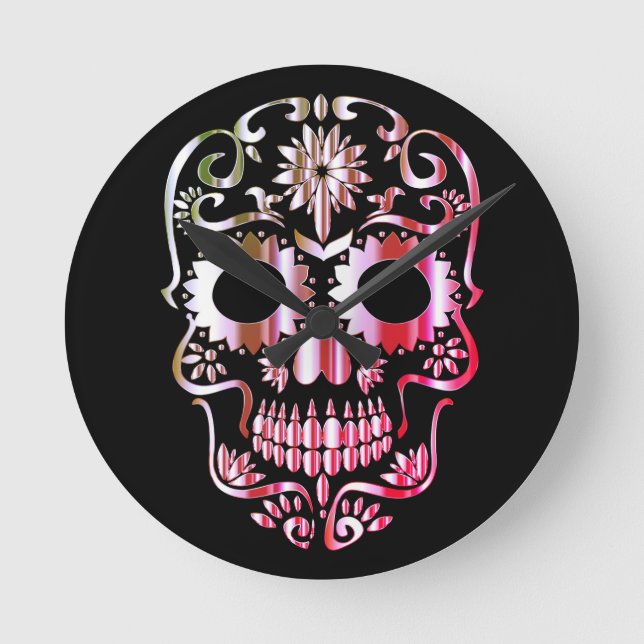 Snyggtens skallklocka rund klocka (Framsida)