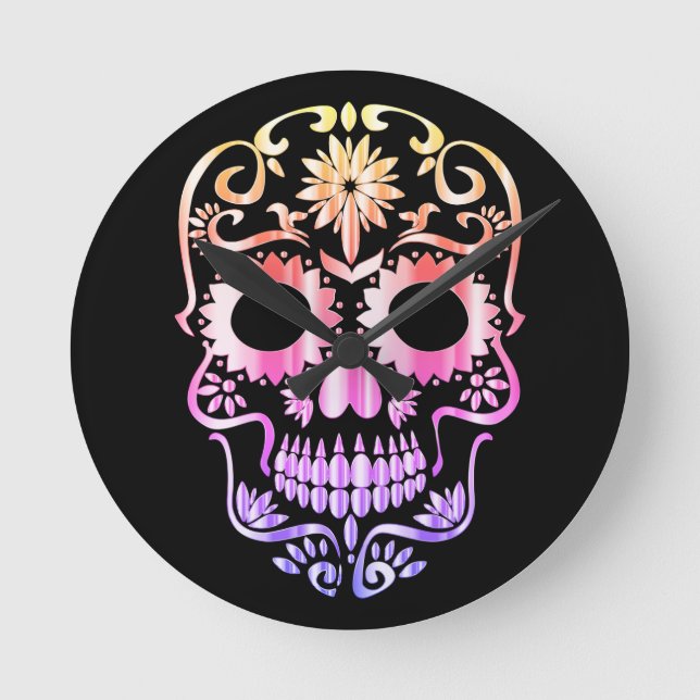 Snyggtens skallklocka rund klocka (Framsida)