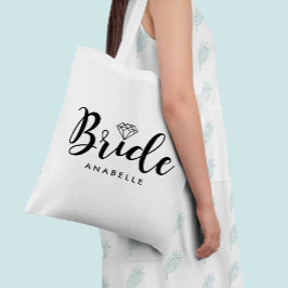 Snyggtens skript "Bride" Tygkasse