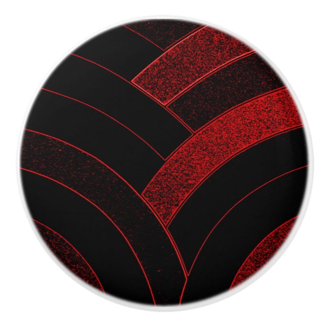 snyggtens sofistikerade moderna chevoner knopp (Framsidan)