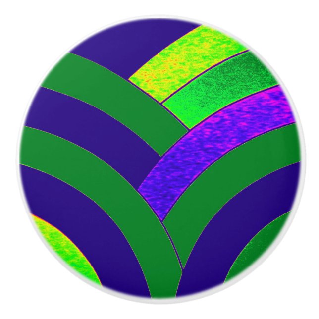 snyggtens sofistikerade moderna chevoner knopp (Framsidan)