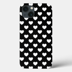 Snyggtens svartvitt-Polka dots-design