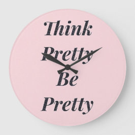 Snyggtens tänka söt är söt klocka