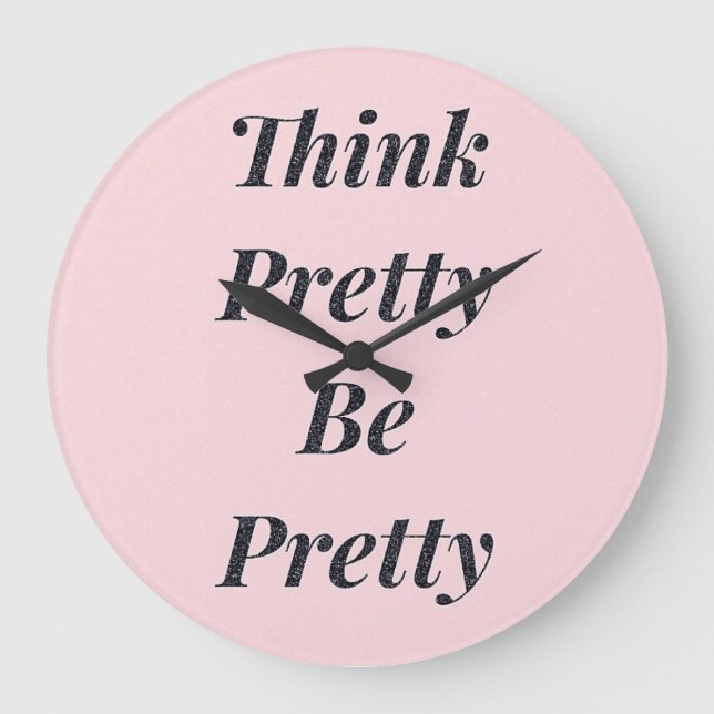 Snyggtens tänka söt är söt klocka (Framsida)