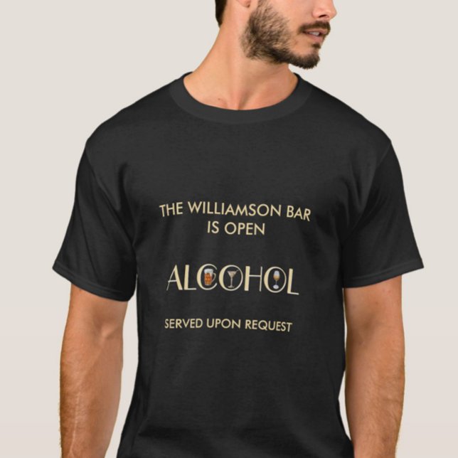 Snyggtens unika öl Vin Martini Namn T Shirt (Skapare uppladdad)