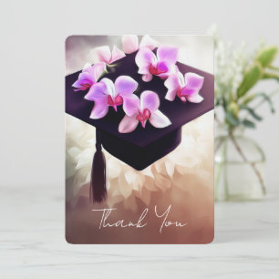 Snyggtens unika Orchids Studenten Tack Kort
